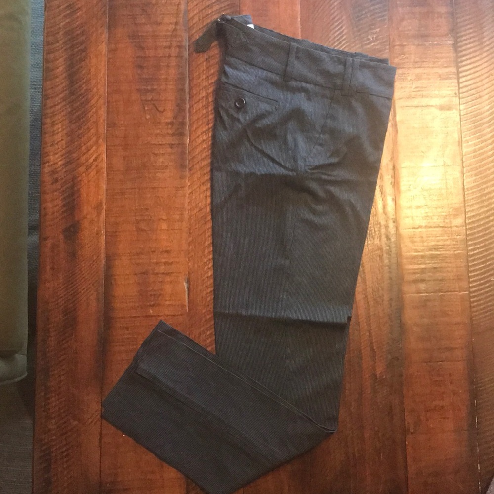 ZARA BASIC Sz 2 Pinstriped Ankle Dress Pants